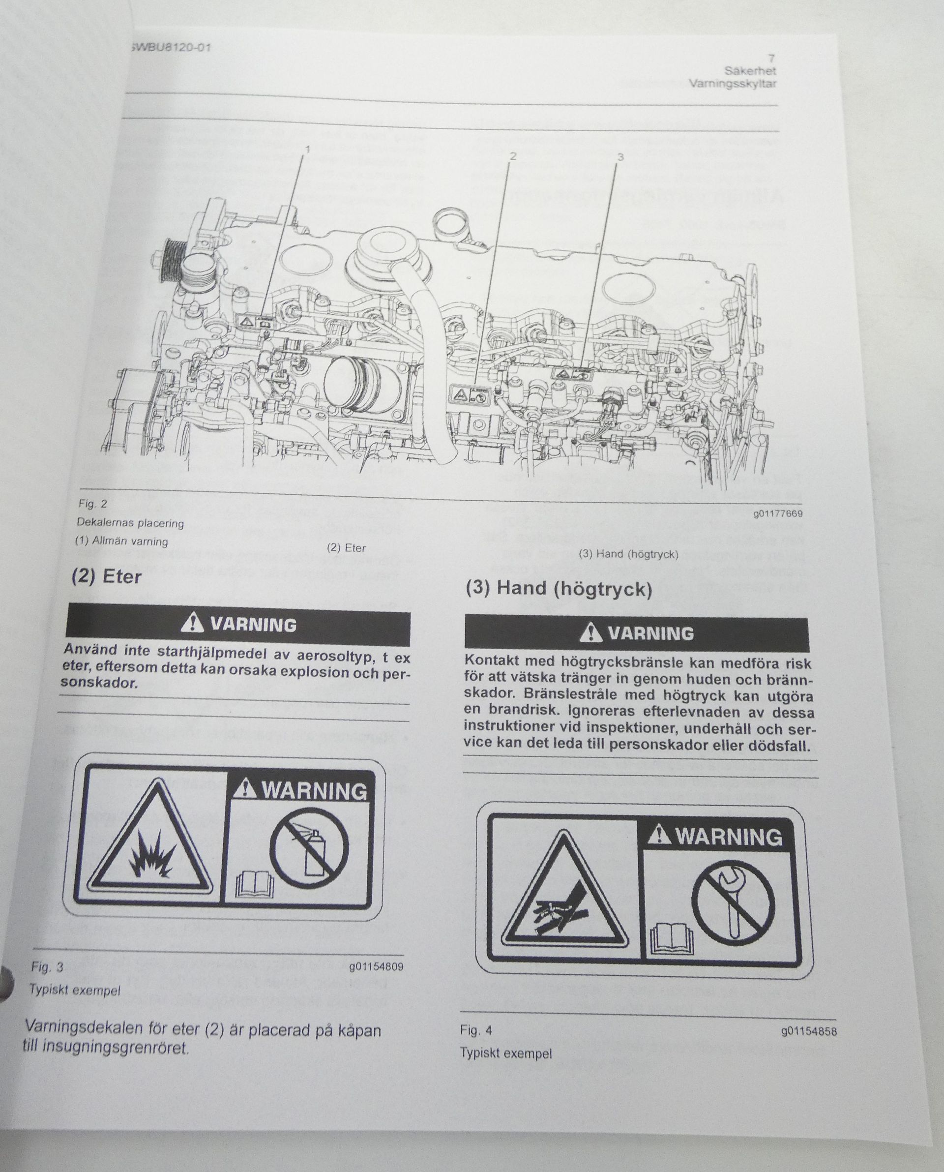 Caterpillar motor C6.6 instruktionsbok
