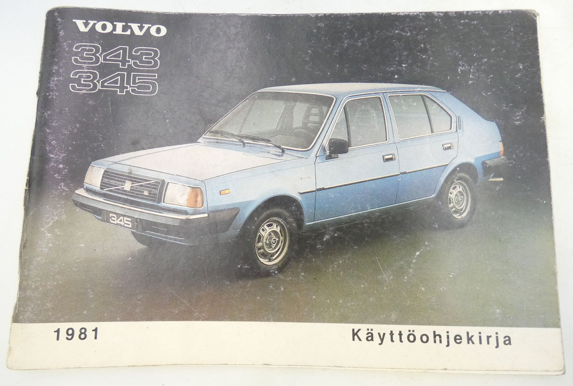 Volvo 343, 345 käyttöohjekirja