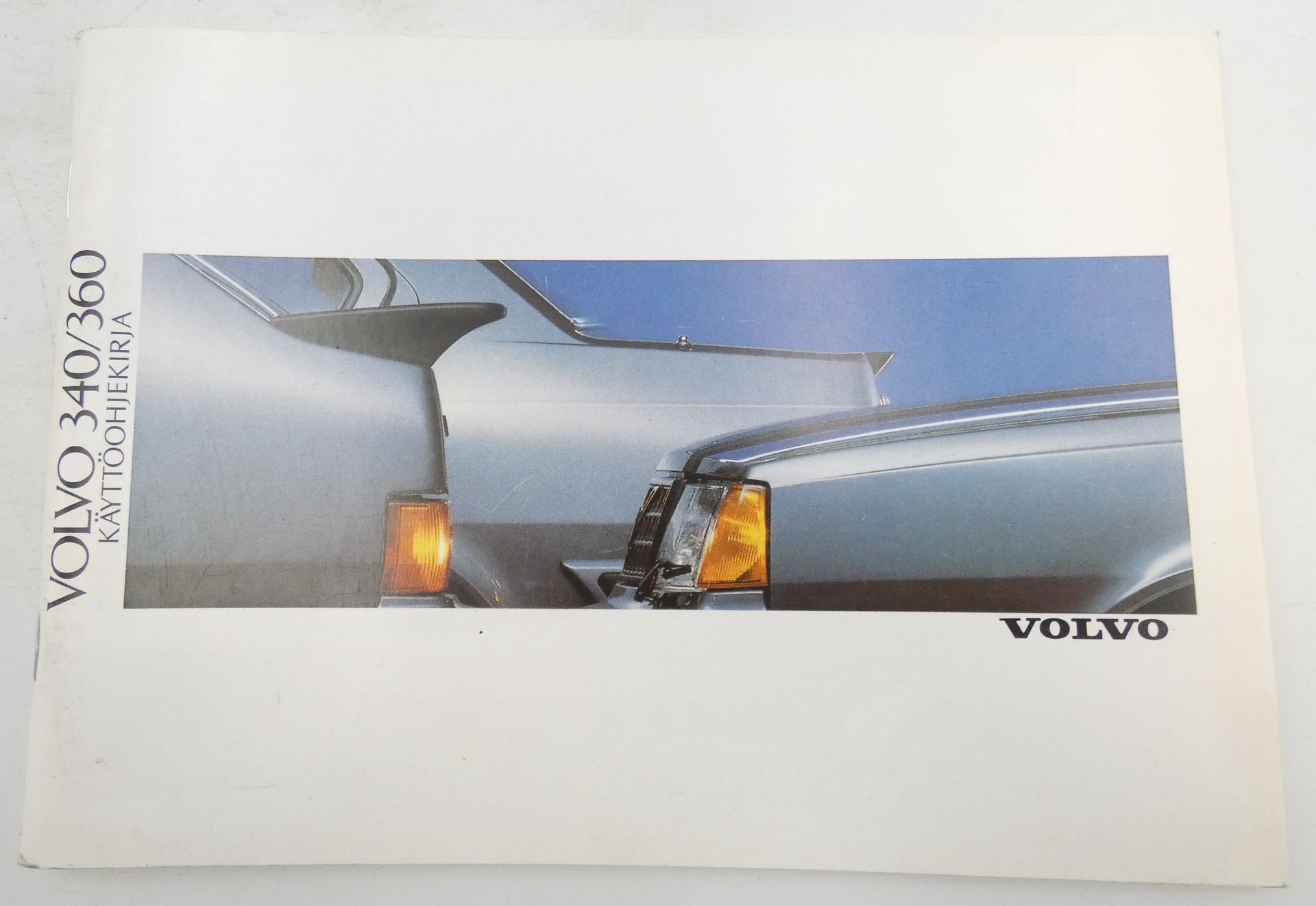 Volvo 340/360 käyttöohjekirja