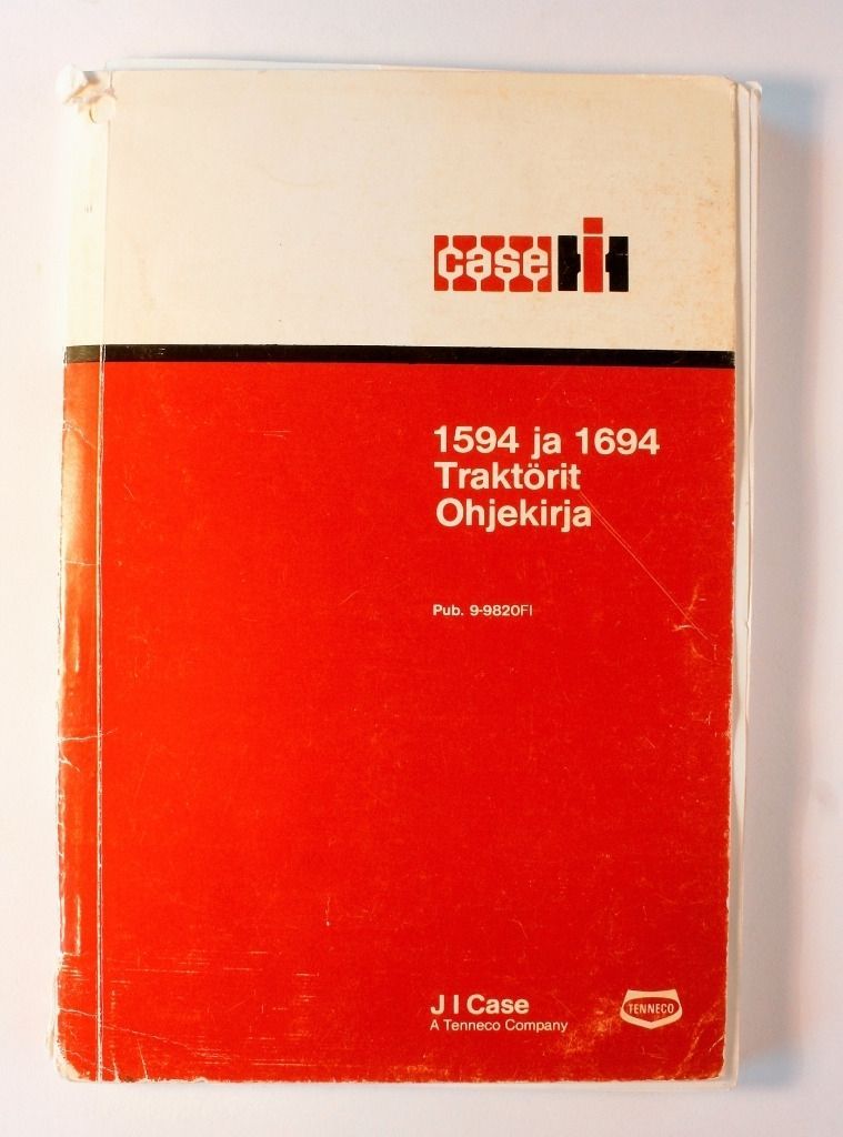 CaseIH 1594 ja 1694 Ohjekirja