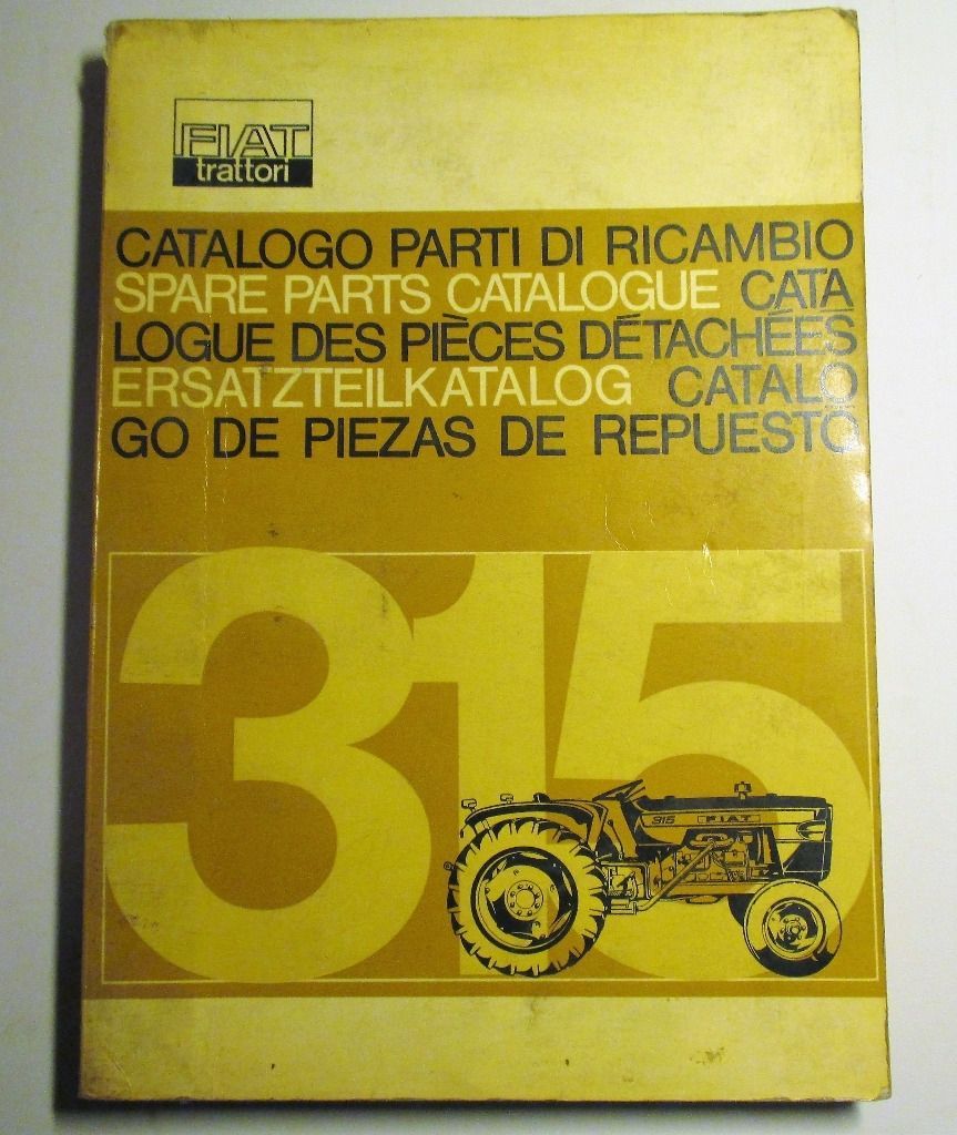 Fiat 315 Varaosakirja