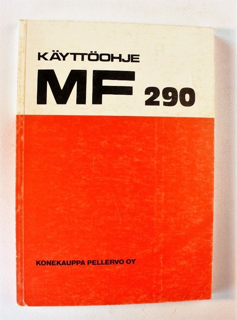 MF 290 Käyttöohje
