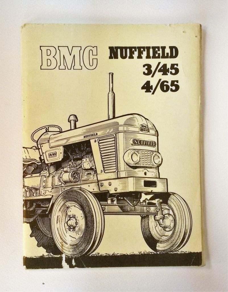 Nuffield 3/45 ja 4/65 Käyttäjän Käsikirja