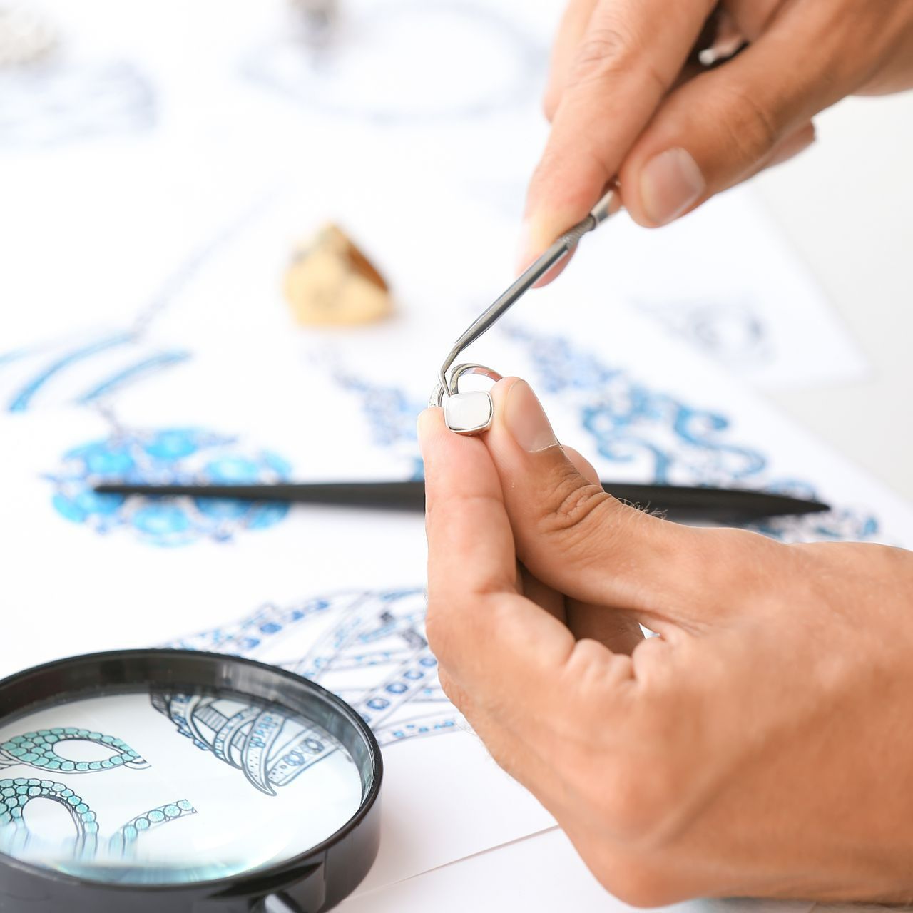 Réparation d'une bague