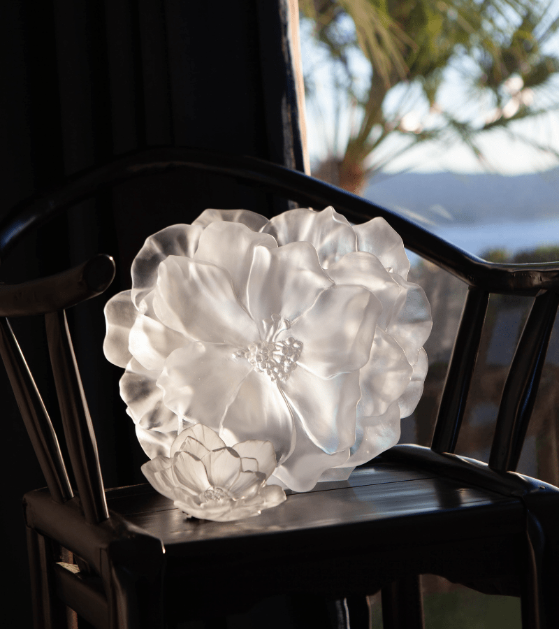 Carafe et verres en cristal