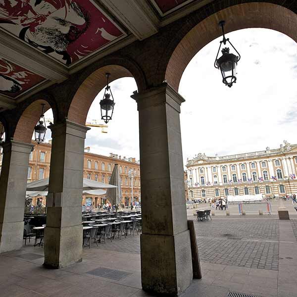 Court du capitole de Toulouse