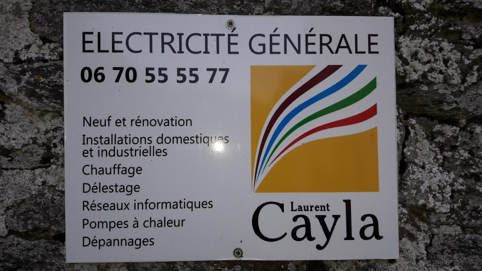 Aveyron Laurent Cayla Electricité 