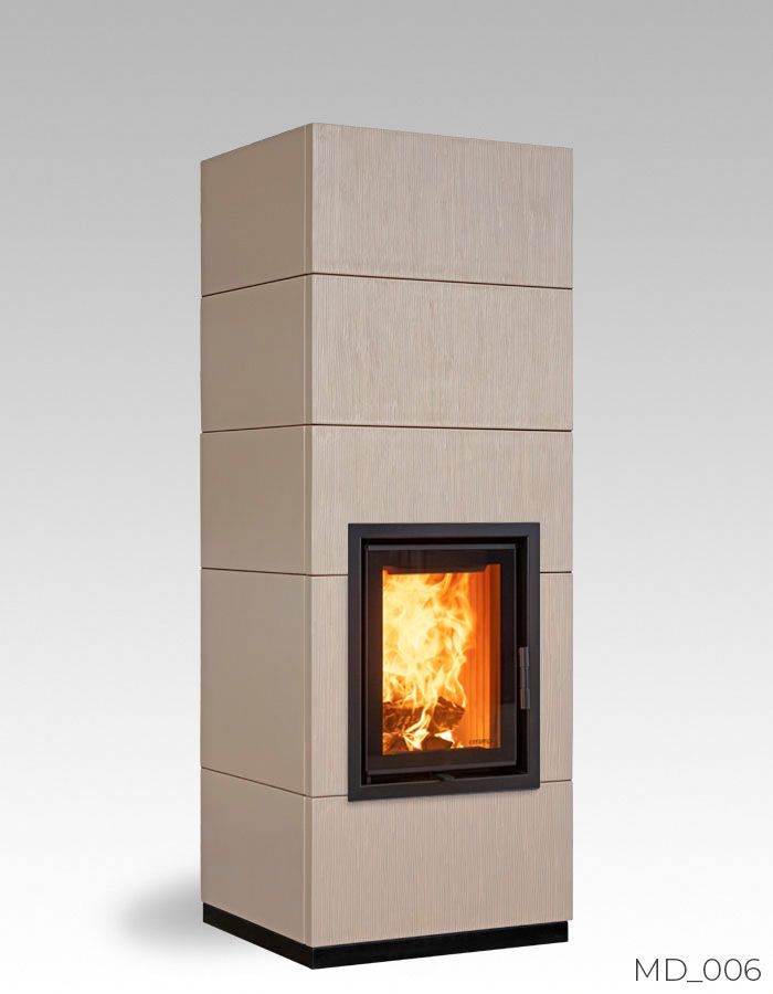 Poêles en faïence simili bois Cerampiu