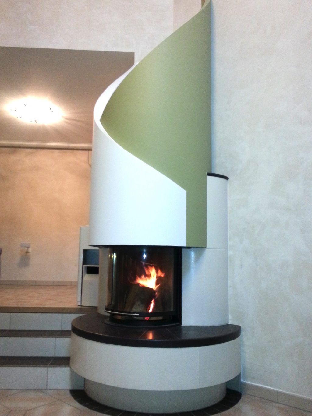 Insert cylindrique en fonctionnement