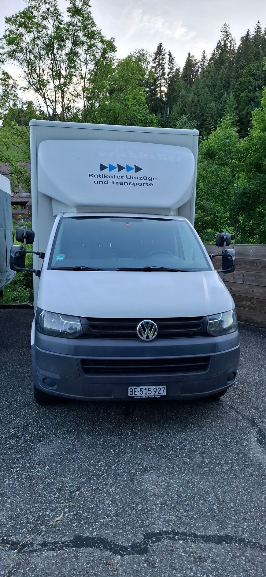 Transport durch das Bütikofer-Team