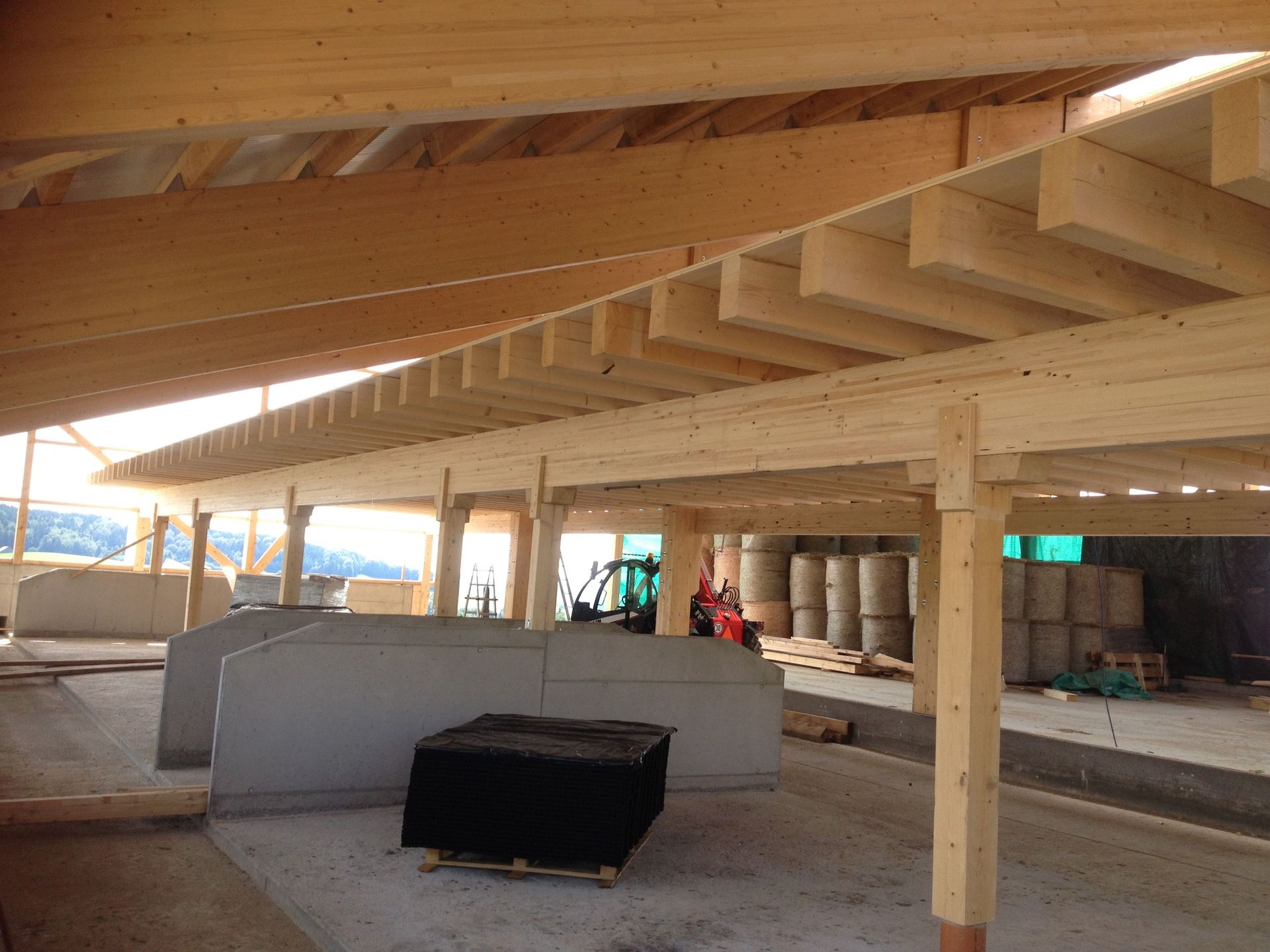 Bâtiment agricole - Philippe Roch Charpente Sàrl