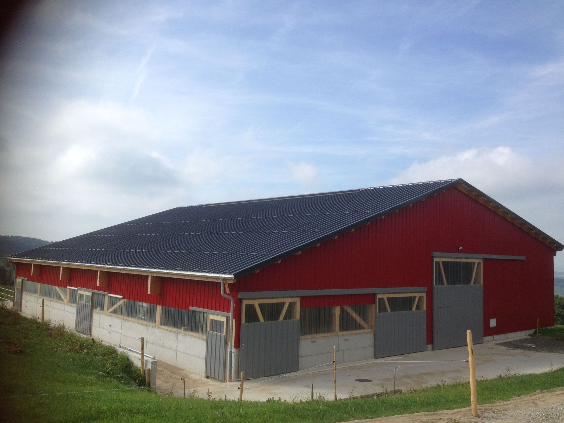 Bâtiment agricole - Philippe Roch Charpente Sàrl