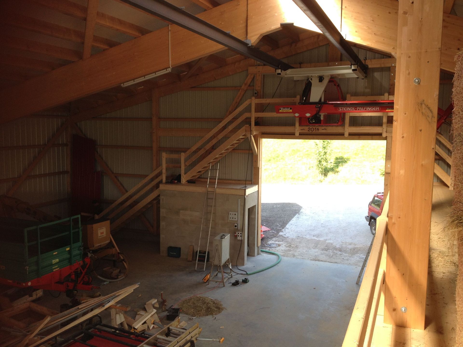 Bâtiment agricole - Philippe Roch Charpente Sàrl