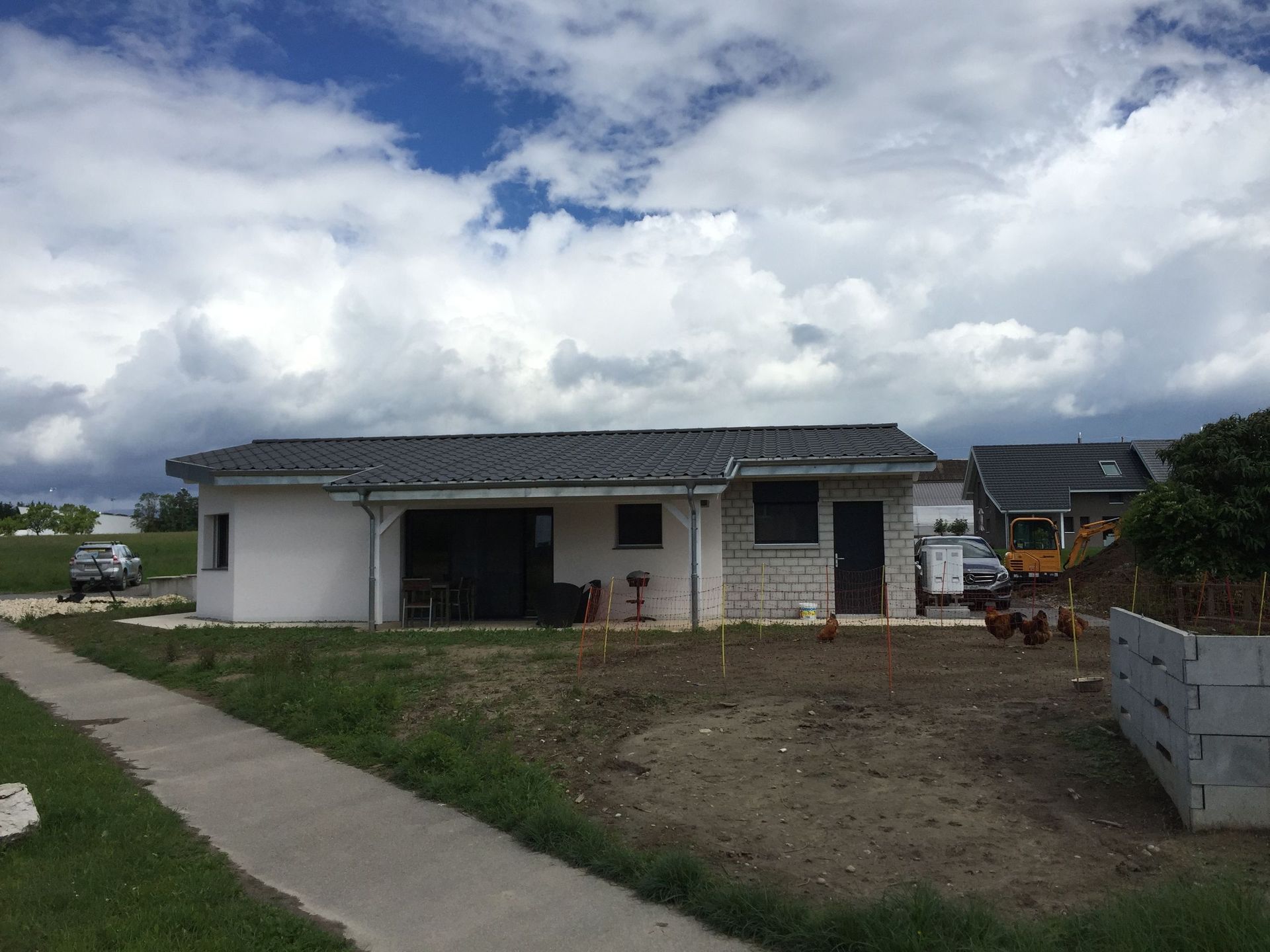 Construction de villa - Philippe Roch Charpente Sàrl