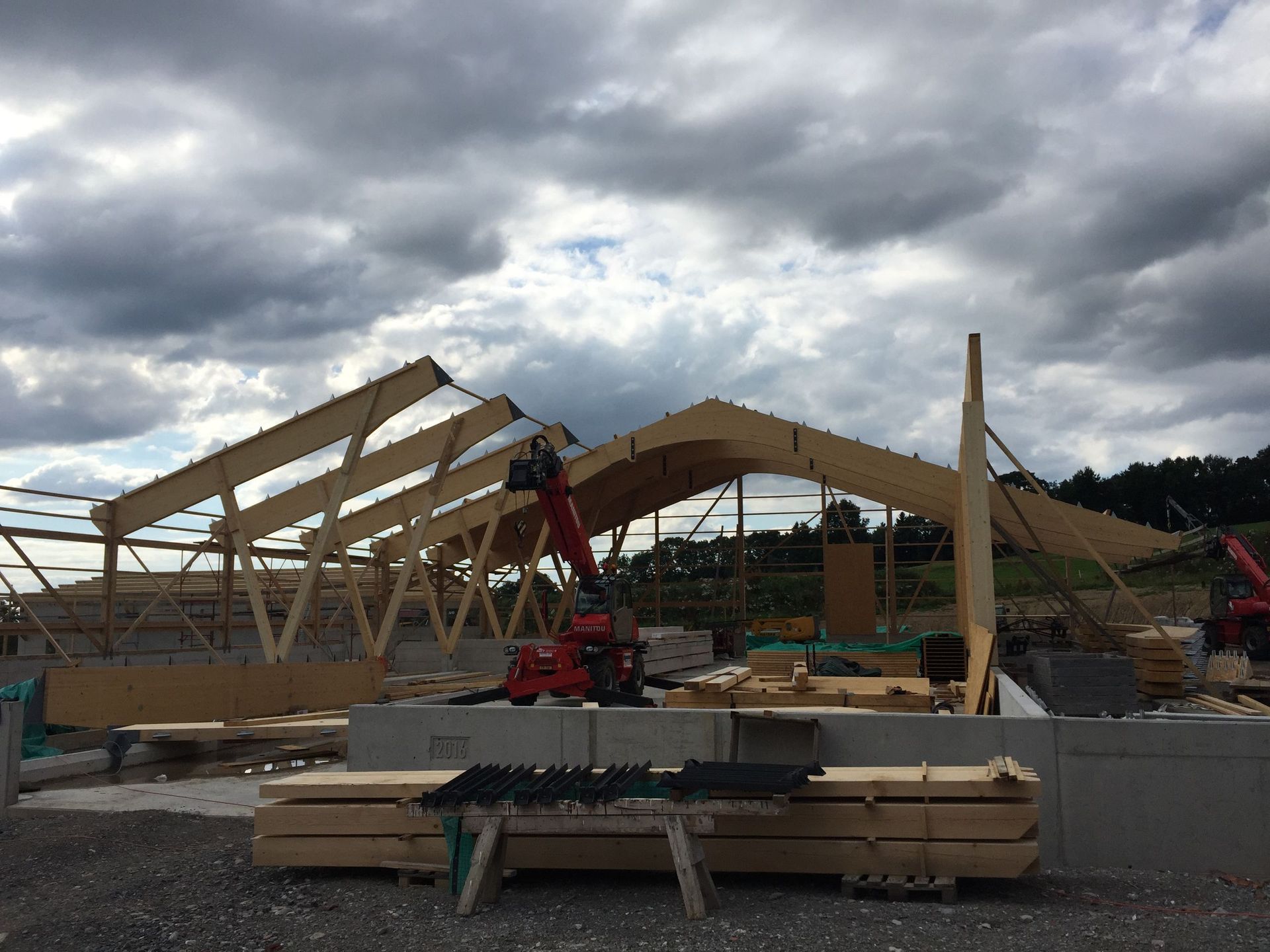 Construction de villa - Philippe Roch Charpente Sàrl