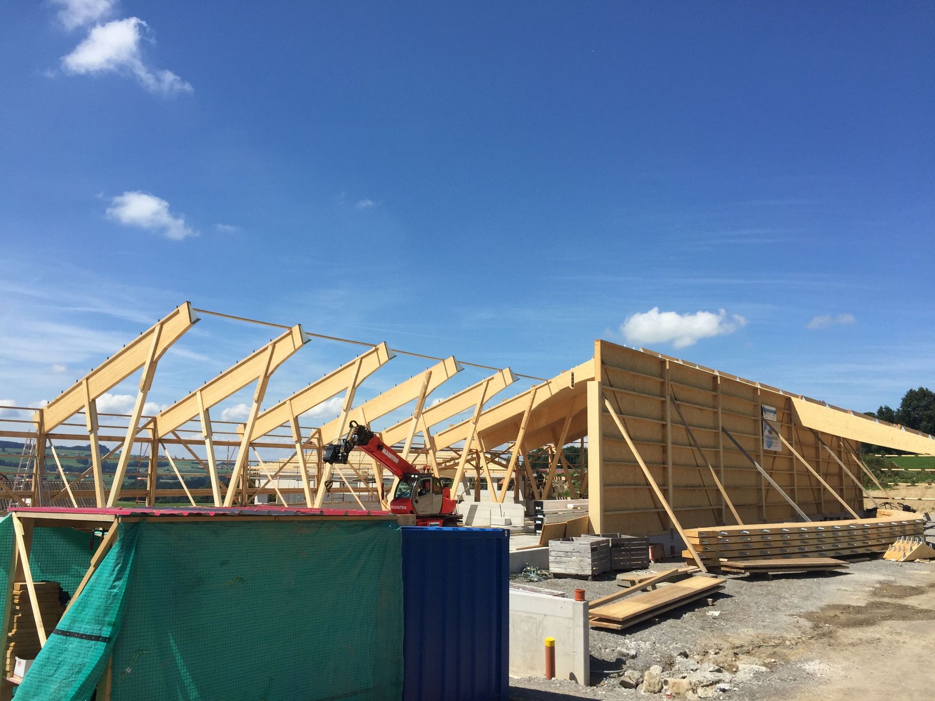 Construction de villa - Philippe Roch Charpente Sàrl