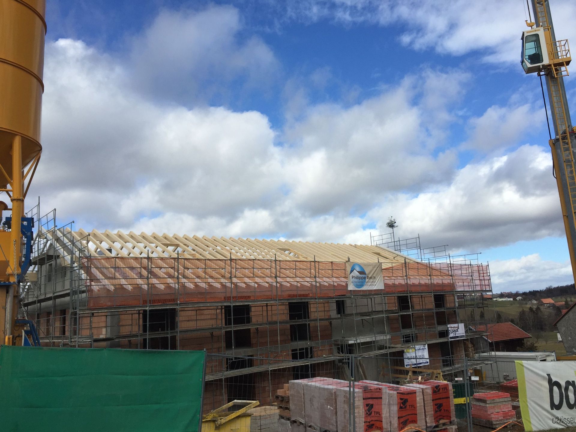 Construction de villa - Philippe Roch Charpente Sàrl