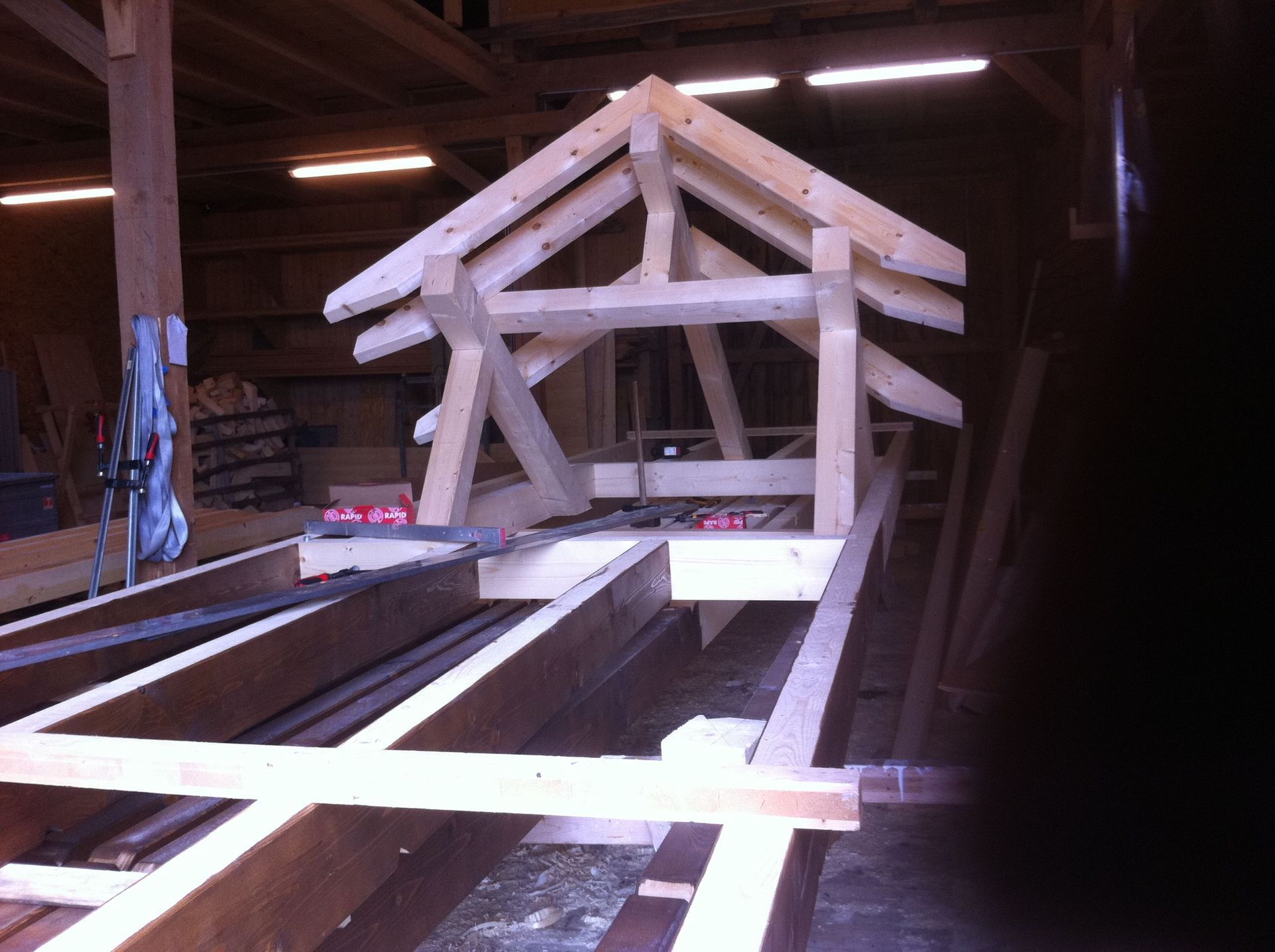 Villa ossature en bois - Philippe Roch Charpente Sàrl