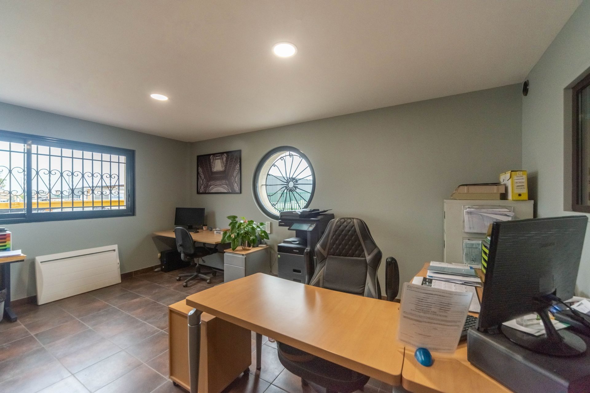 L'intérieur des bureaux de Calligaro