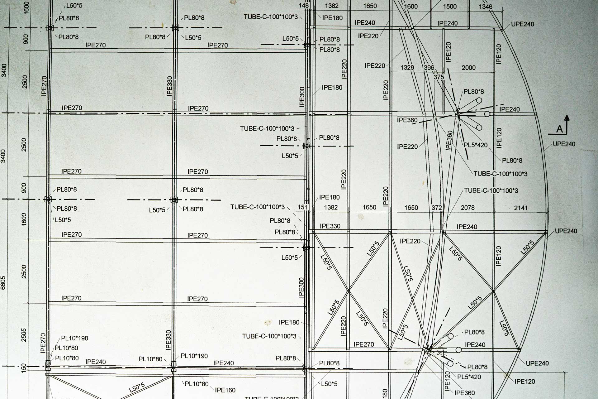 Plan technique de construction