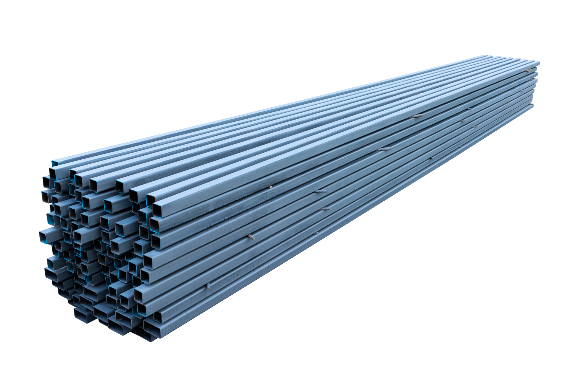 Barres de fer pour construction d'édifices en métal