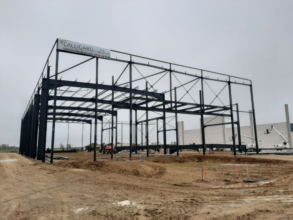 Structure et charpente métalliques en construction