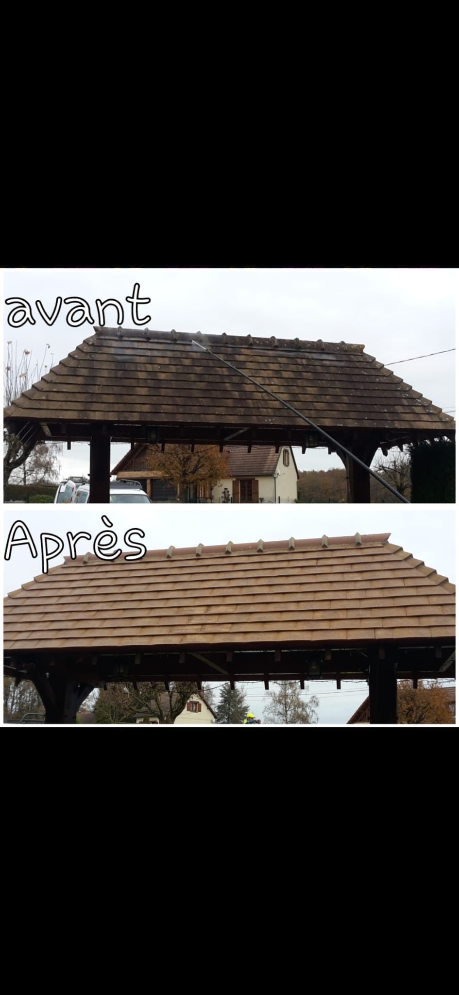 Nettoyage de toiture