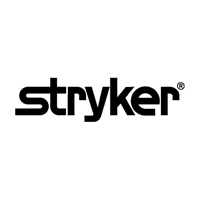Stryker-Logo in schwarzer Schrift auf weißem Hintergrund.