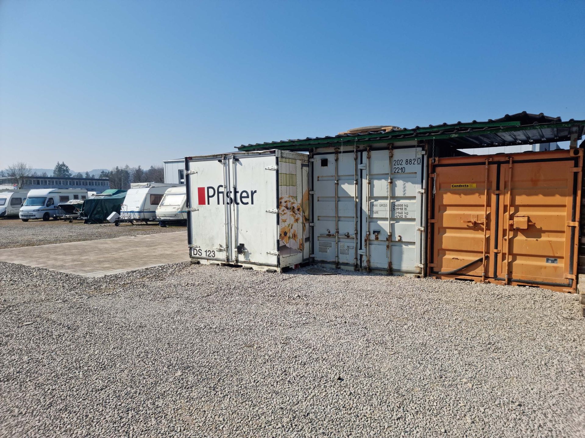 Diverse Grössen Lagercontainer | Döttigen
