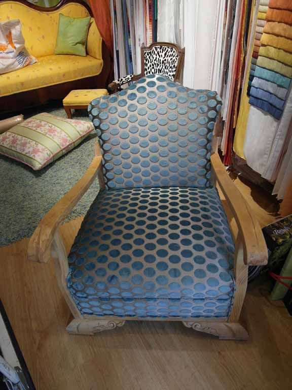 Blauer Stuhl - Strolz Innendecor GmbH - Glattbrugg - Zürich