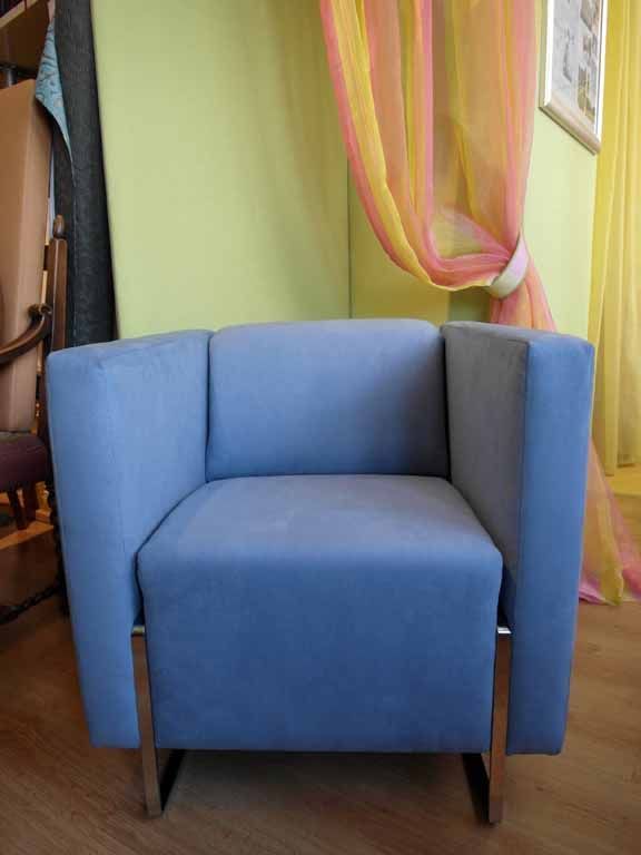 Blauer Sessel - Strolz Innendecor GmbH - Glattbrugg - Zürich