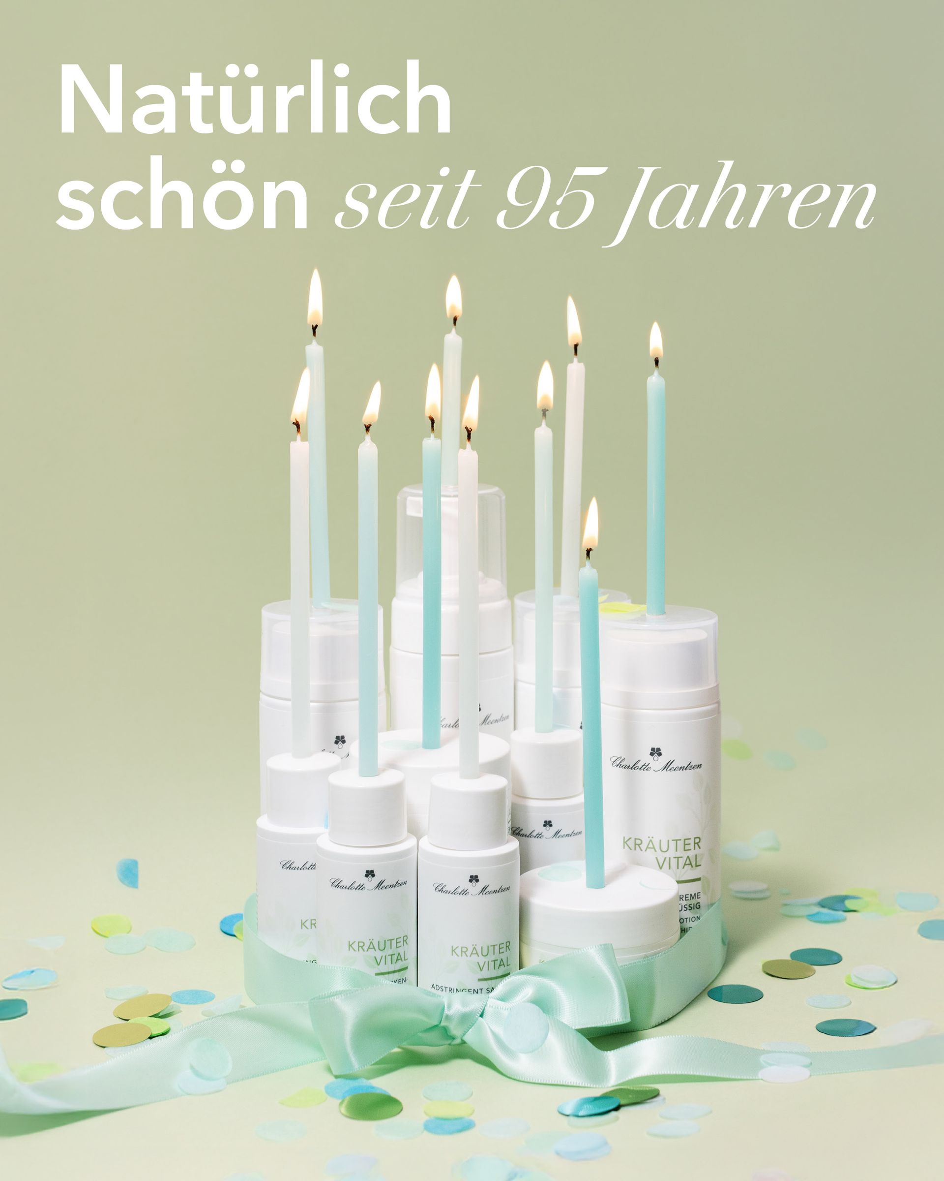 Foto | Produkte, die wie eine Torte aufgestellt sind