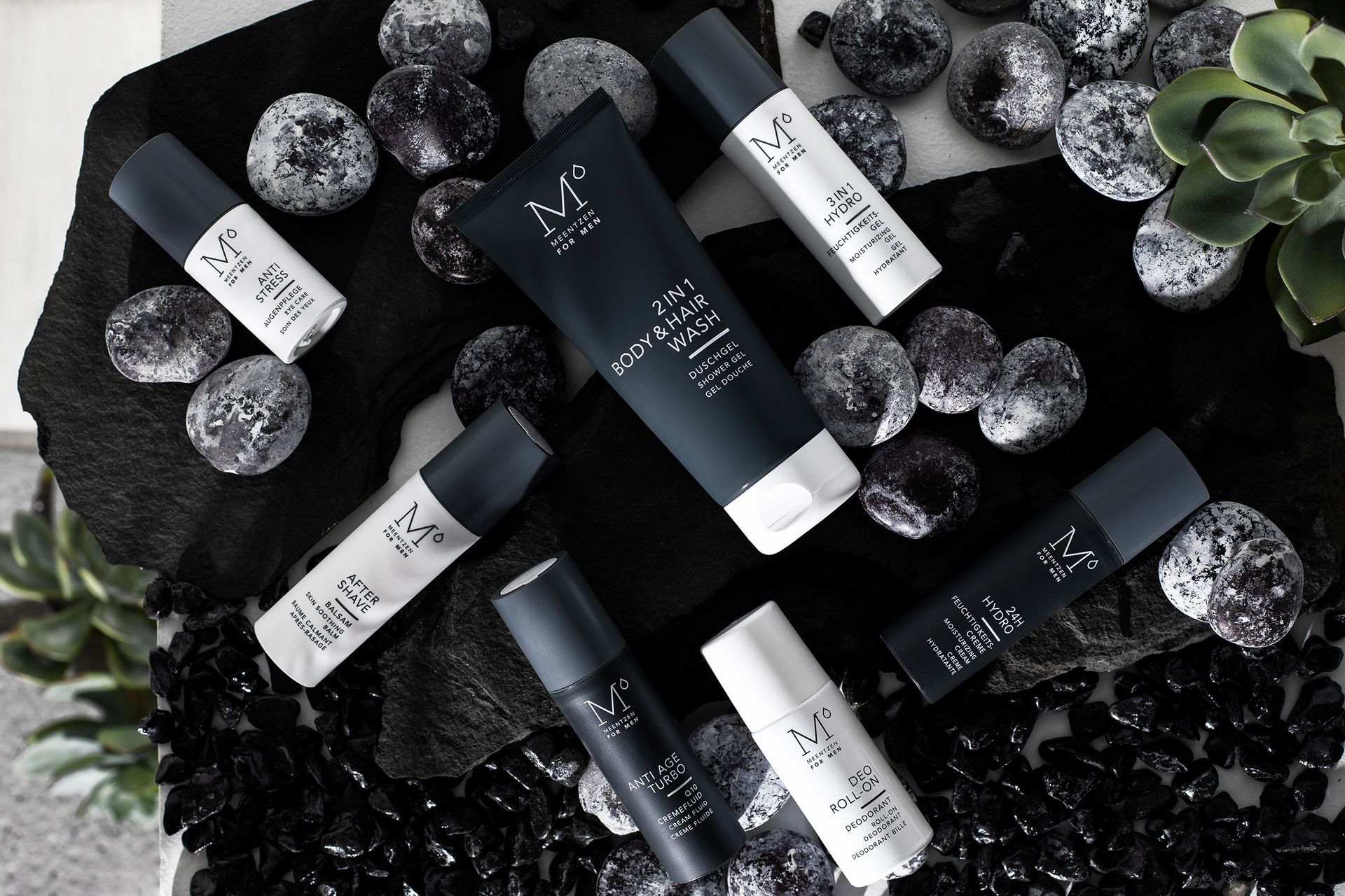 Foto | schwarze Männerprodukte