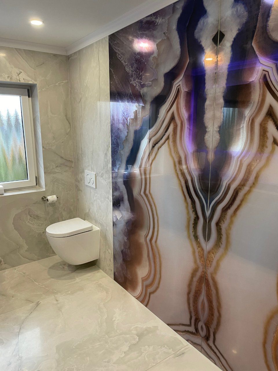 Meisterbetrieb Fliesen Piepenstock Metalloptikwand