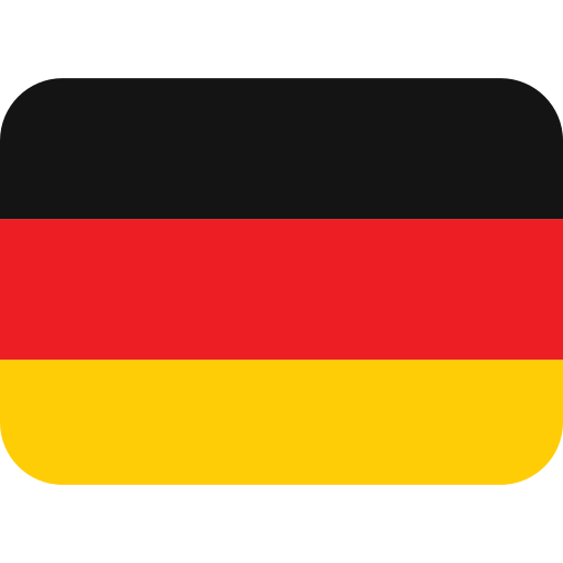 le drapeau de l'Allemagne
