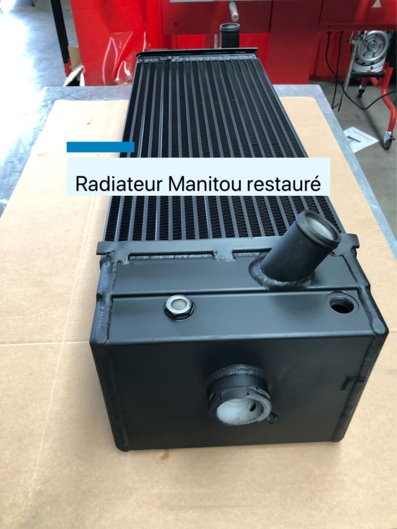 Radiateur de manitou restauré