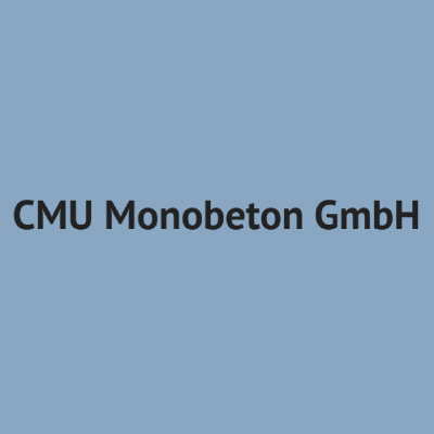 Logo de CMU Monobeton GmbH