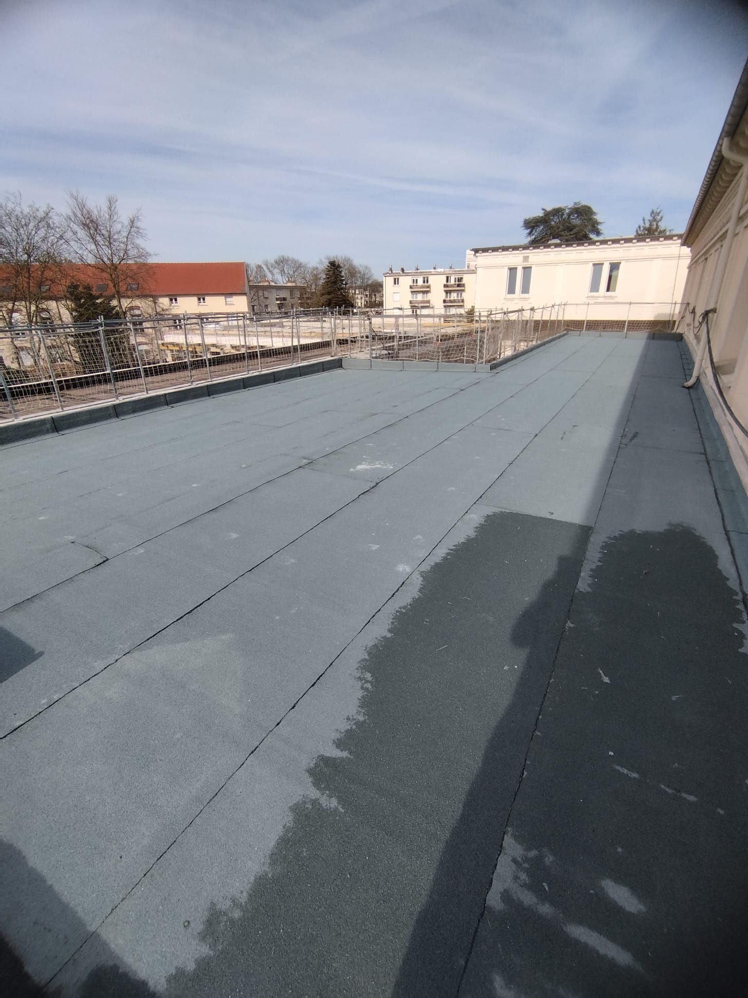 Une toiture-terrasse