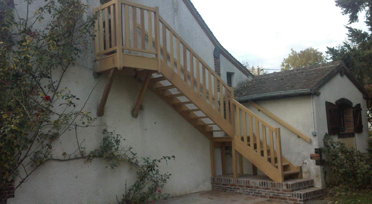 Fabrication d'escalier
