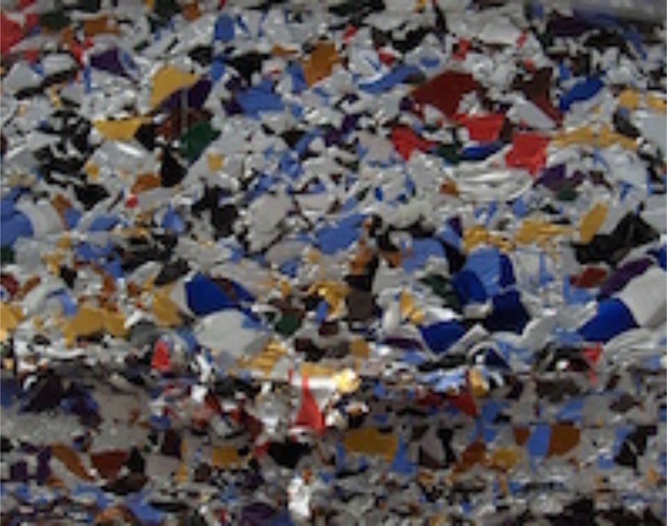 Recycletes gepresstes Plastik degen hettenbach & partner