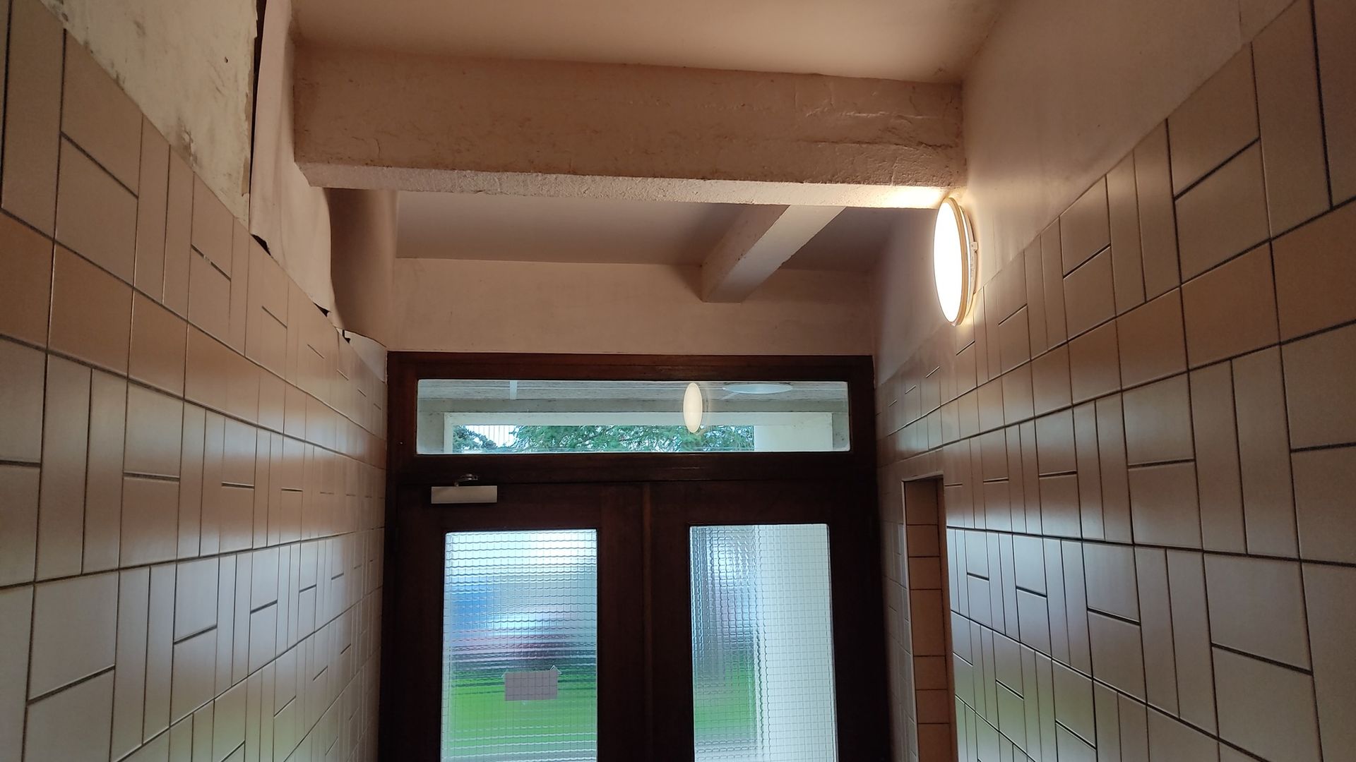 L'entrée d'une maison.