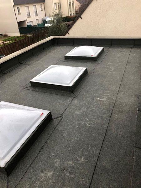 Toit-terrasse nettoyé