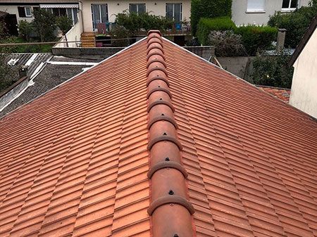 Toiture en tuile