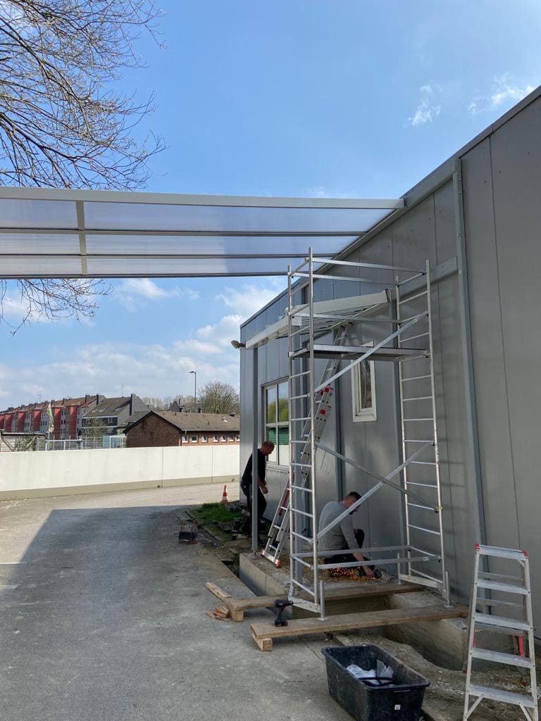 Baustelle Autowaschanlage