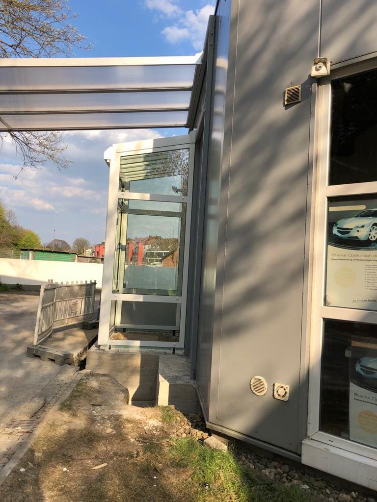 Baustelle Autowaschanlage