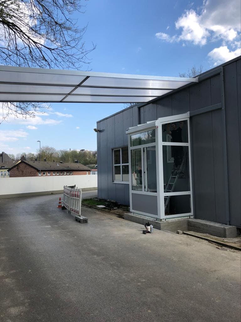 Baustelle Autowaschanlage