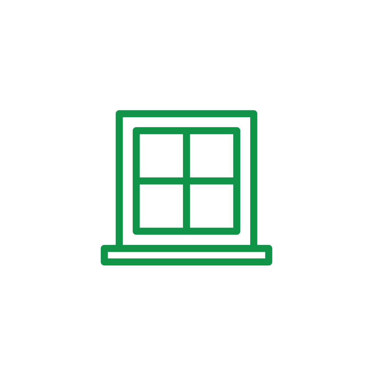 Fenêtre à quatre carreaux