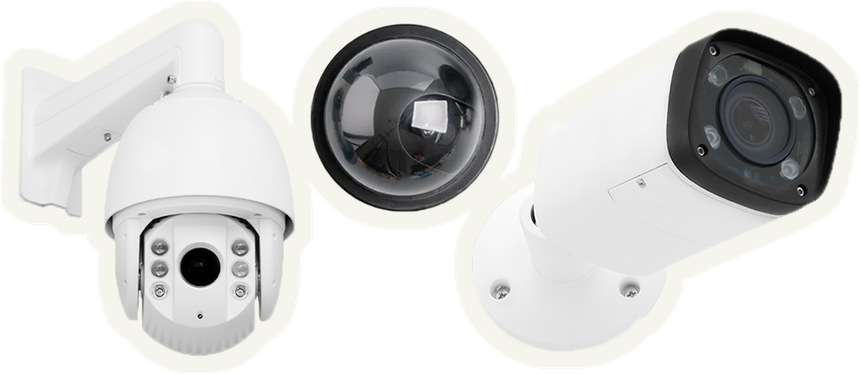 Les 3 styles de caméras de surveillance