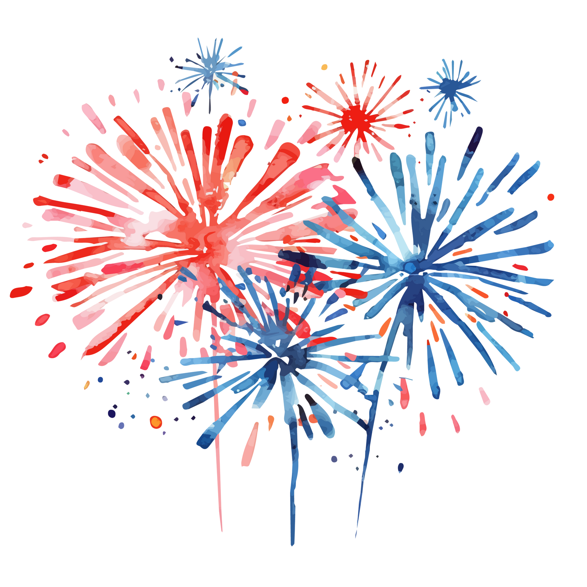 Dessin de feu d'artifice