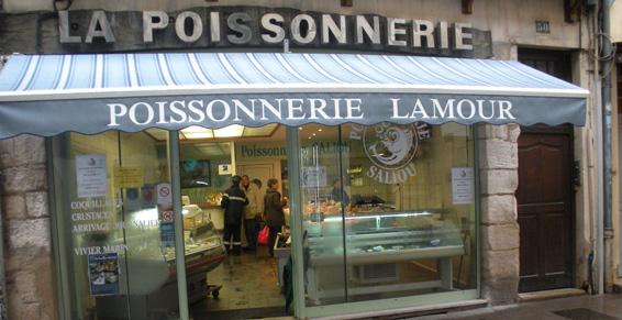 Poissonnerie Lamour à Chalon sur Saône - Poissonneries